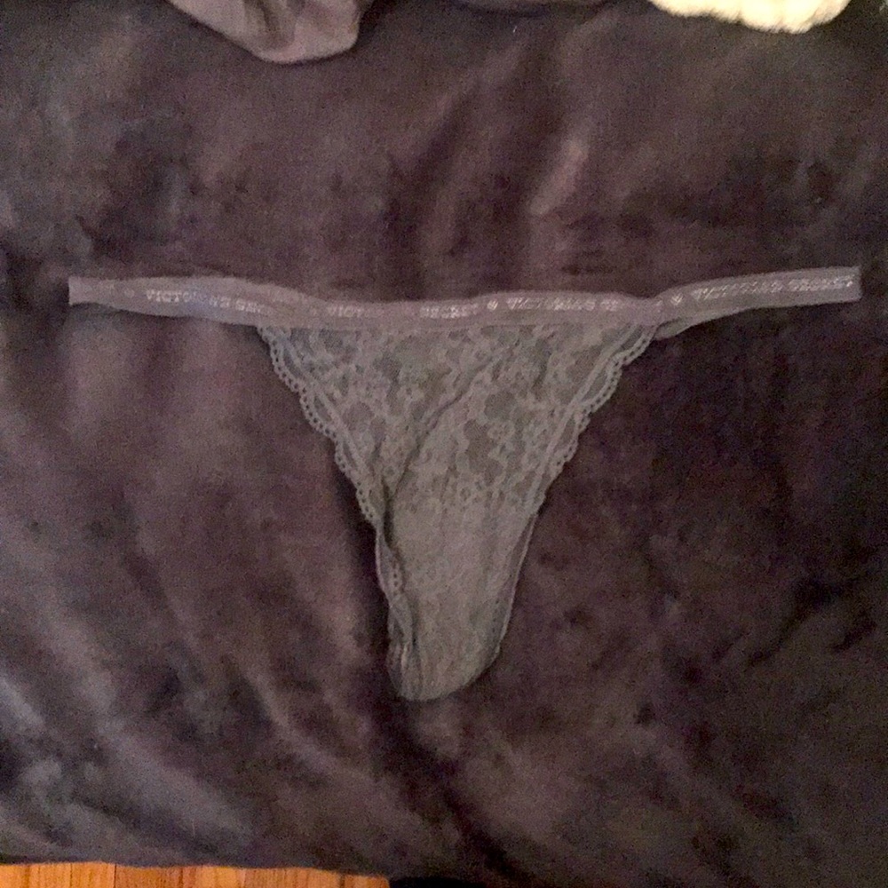 Gray thong